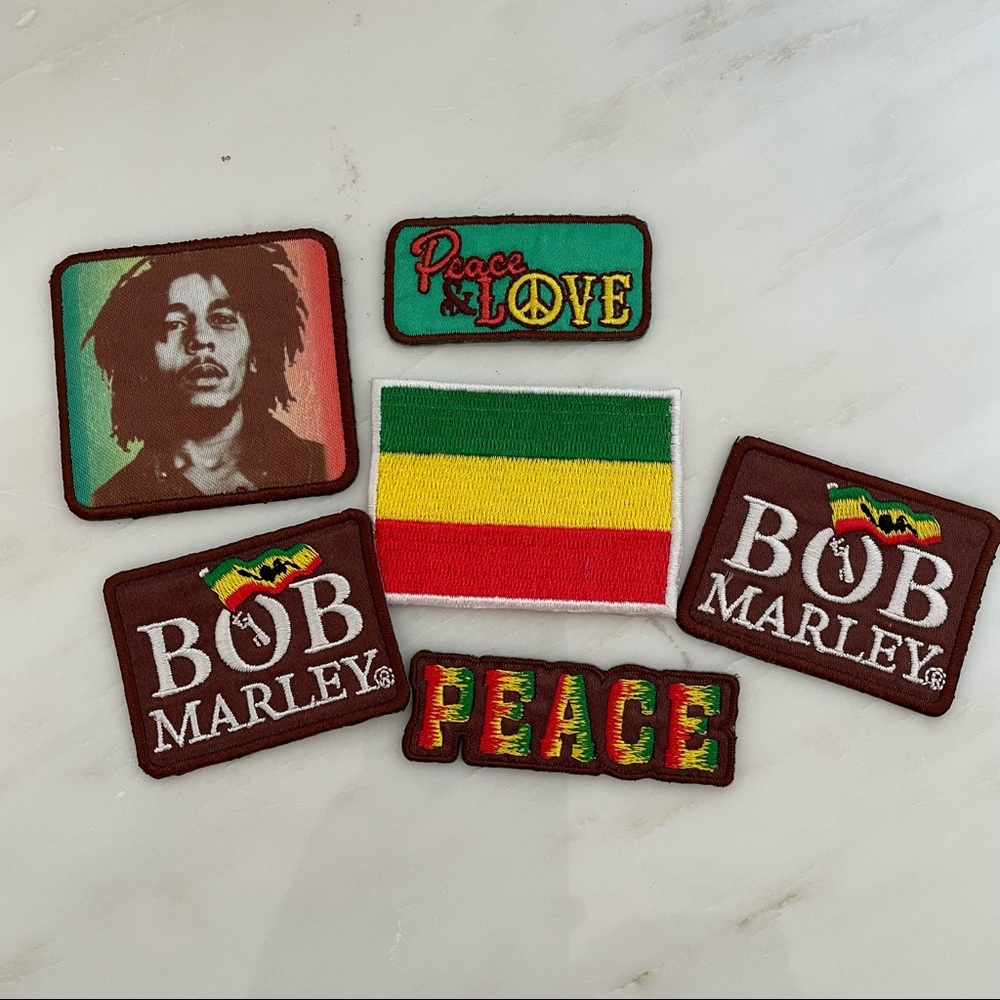Bob Marley Patches